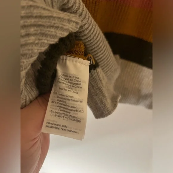 Madewell Patch Pocket Pullover Sweater Walton Stripe – Size Small - Picture 5 of 9